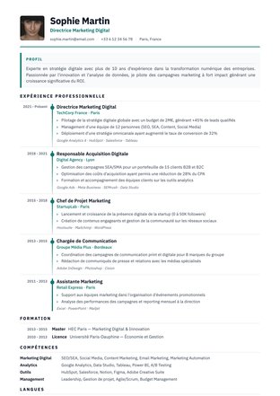 Template Chronological