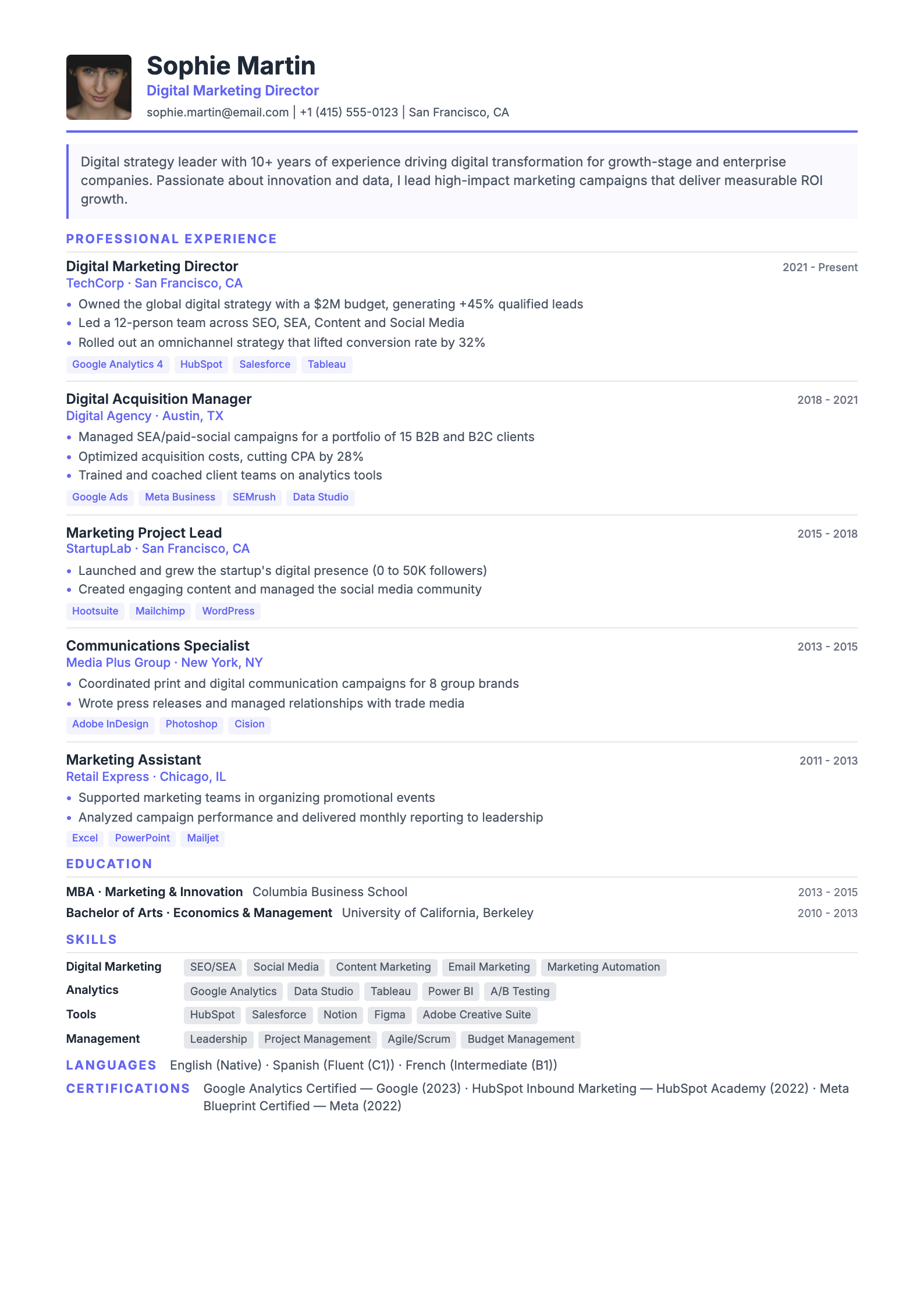 LinkedIn Resume Generator | Custom per Job - JobAlign