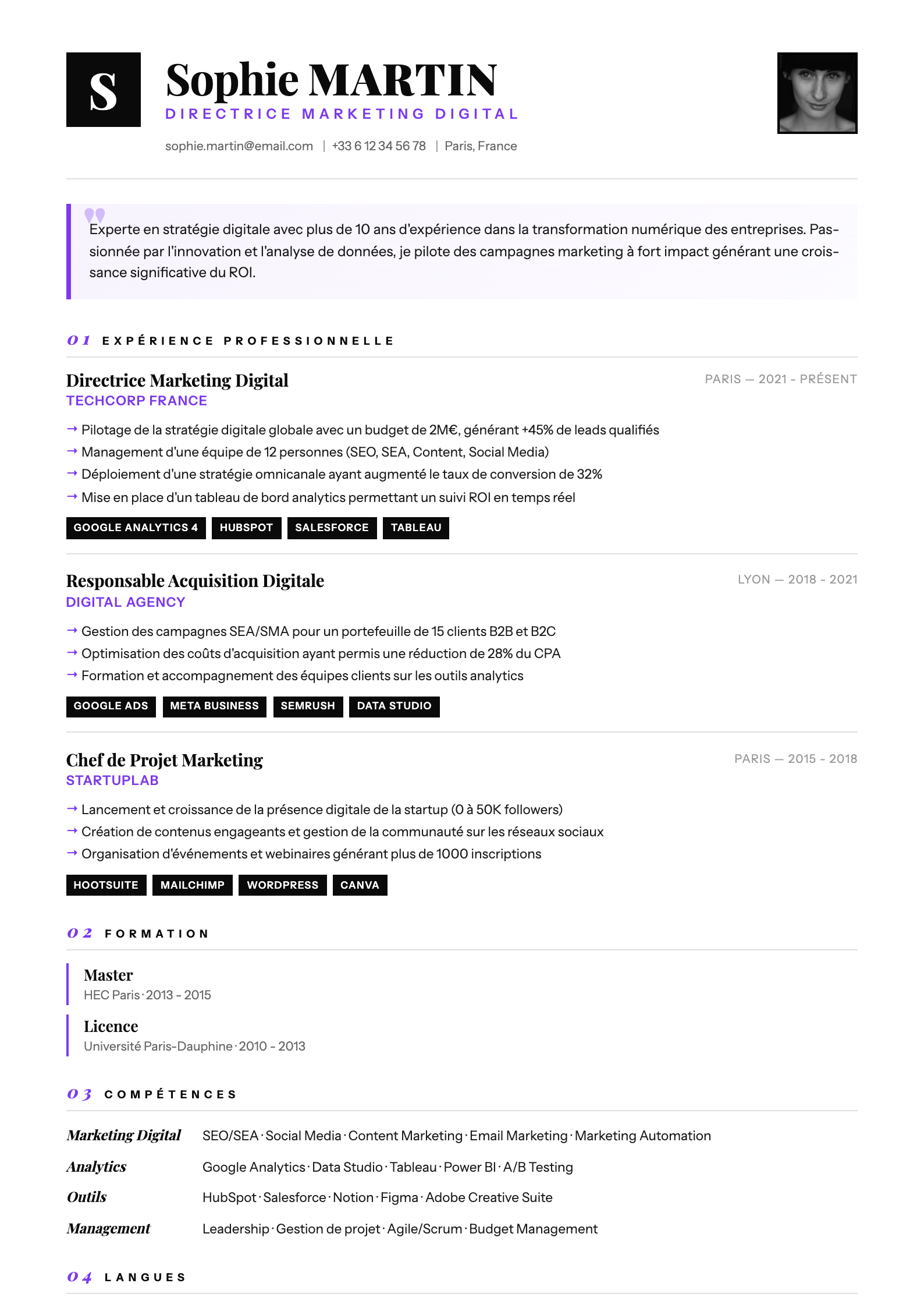 Template Typographic